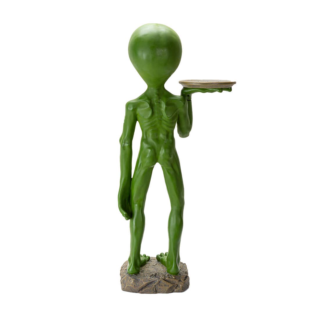 Extra Large Alien Stand Figurine