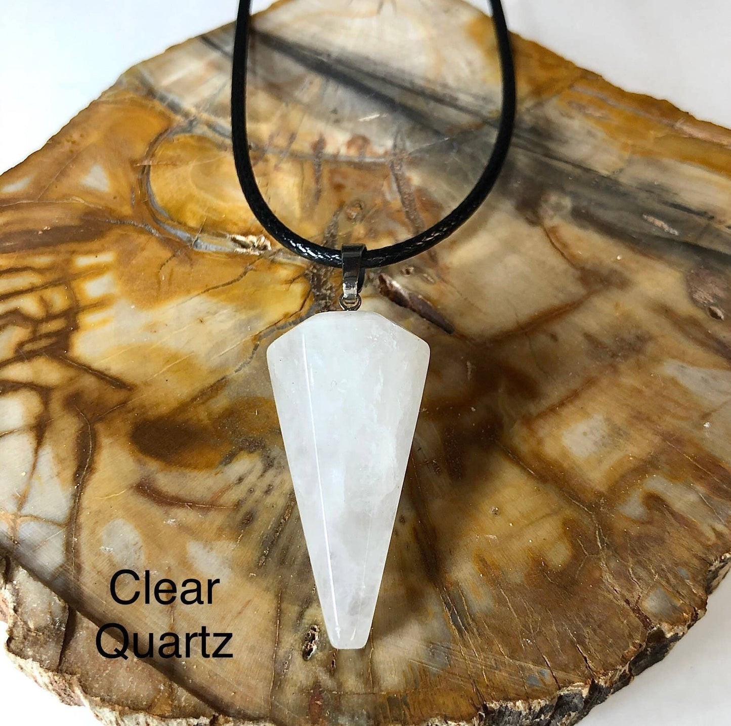 Natural Crystal Pendulum Pendants