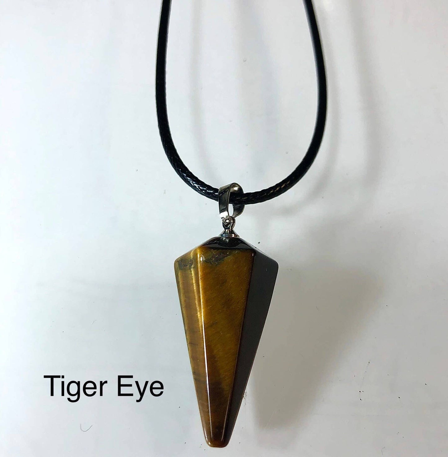 Natural Crystal Pendulum Pendants