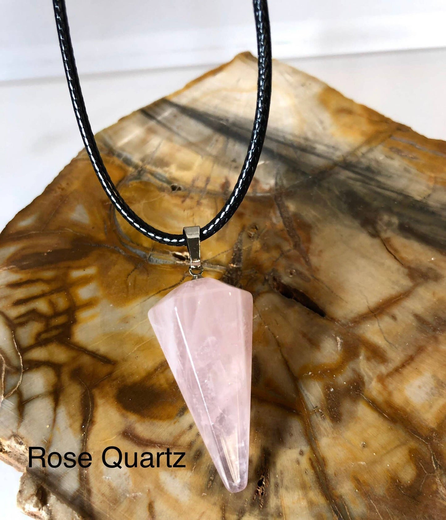 Natural Crystal Pendulum Pendants