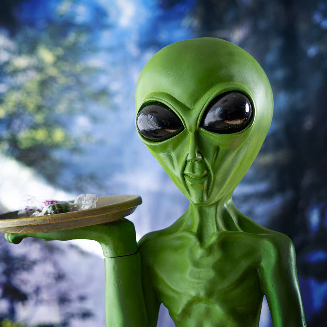 Extra Large Alien Stand Figurine