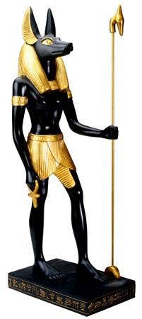 Egyptian Large Anubis Statue