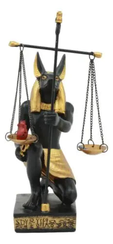 Y8205 Egyptian Anubis Scales of Justice