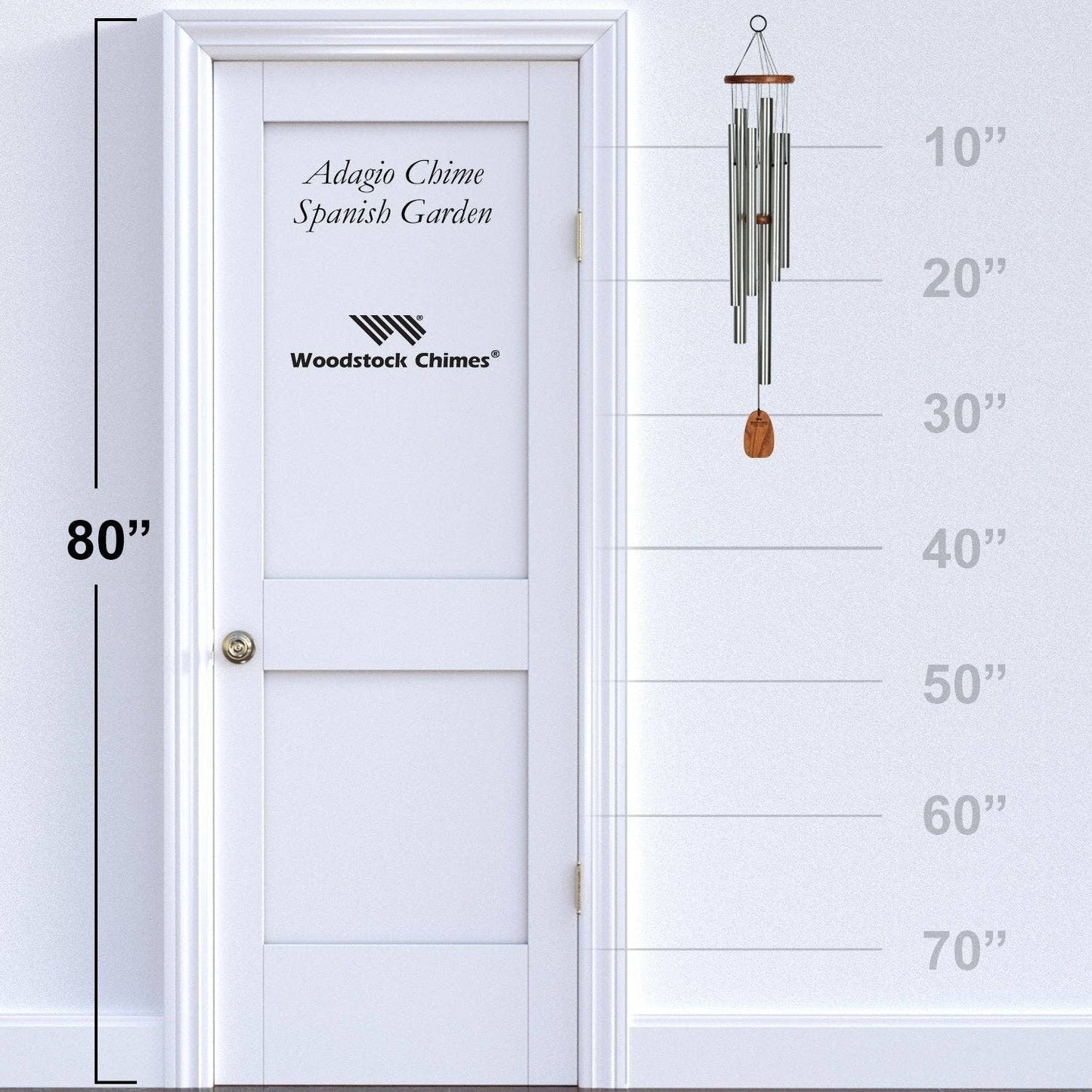 Woodstock Adagio Chime™ - Spanish Garden