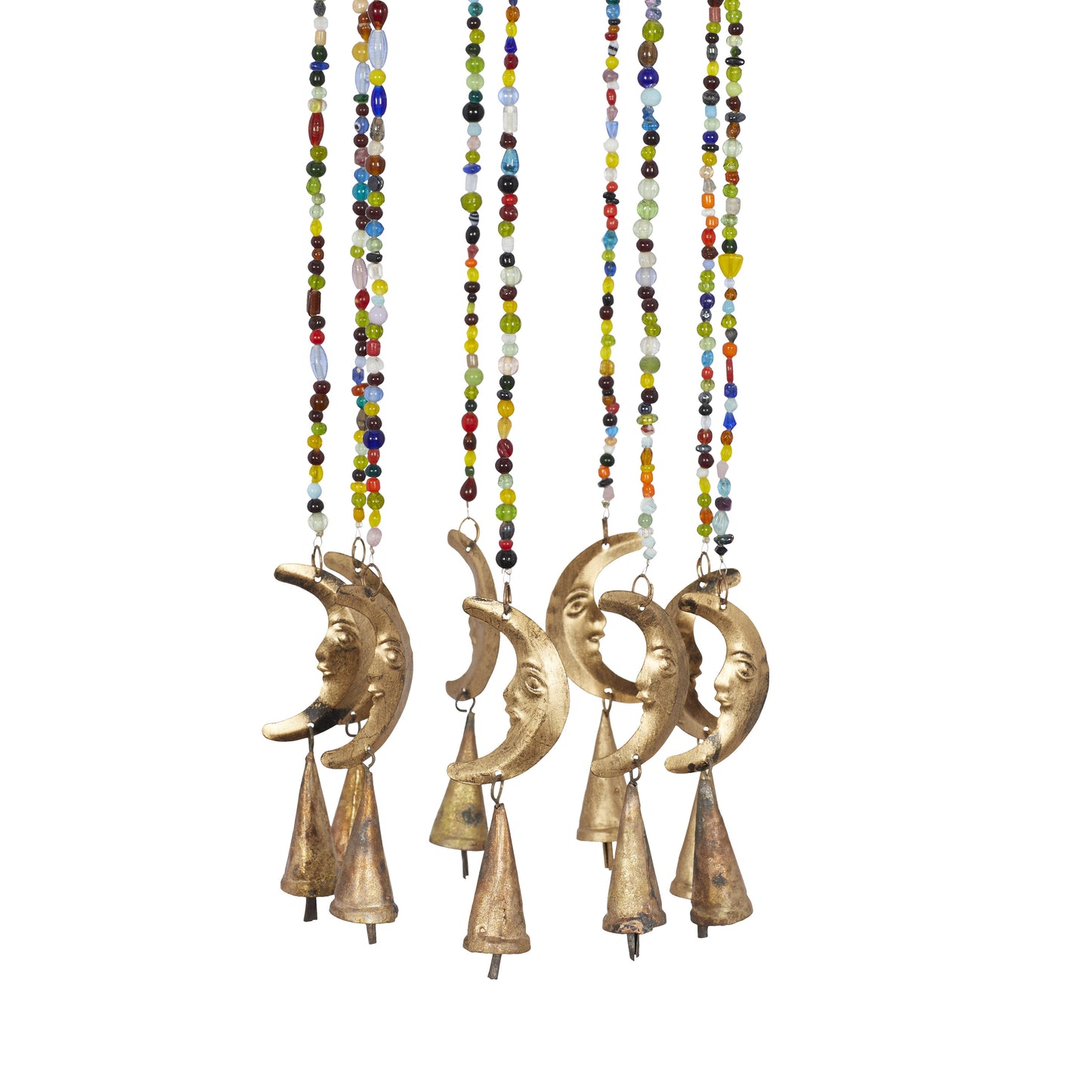 Eclectic Gold Metal Windchime