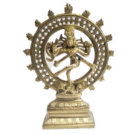 Brass Dancing Shiva: LG-8"