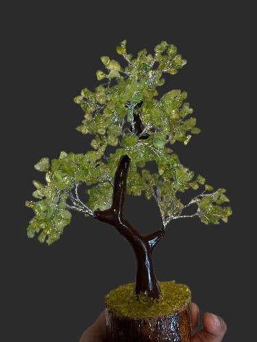 Peridot Gemstone Tree, 500 chips Tree
