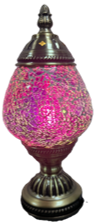 Mosaic Egg Lamps: 10