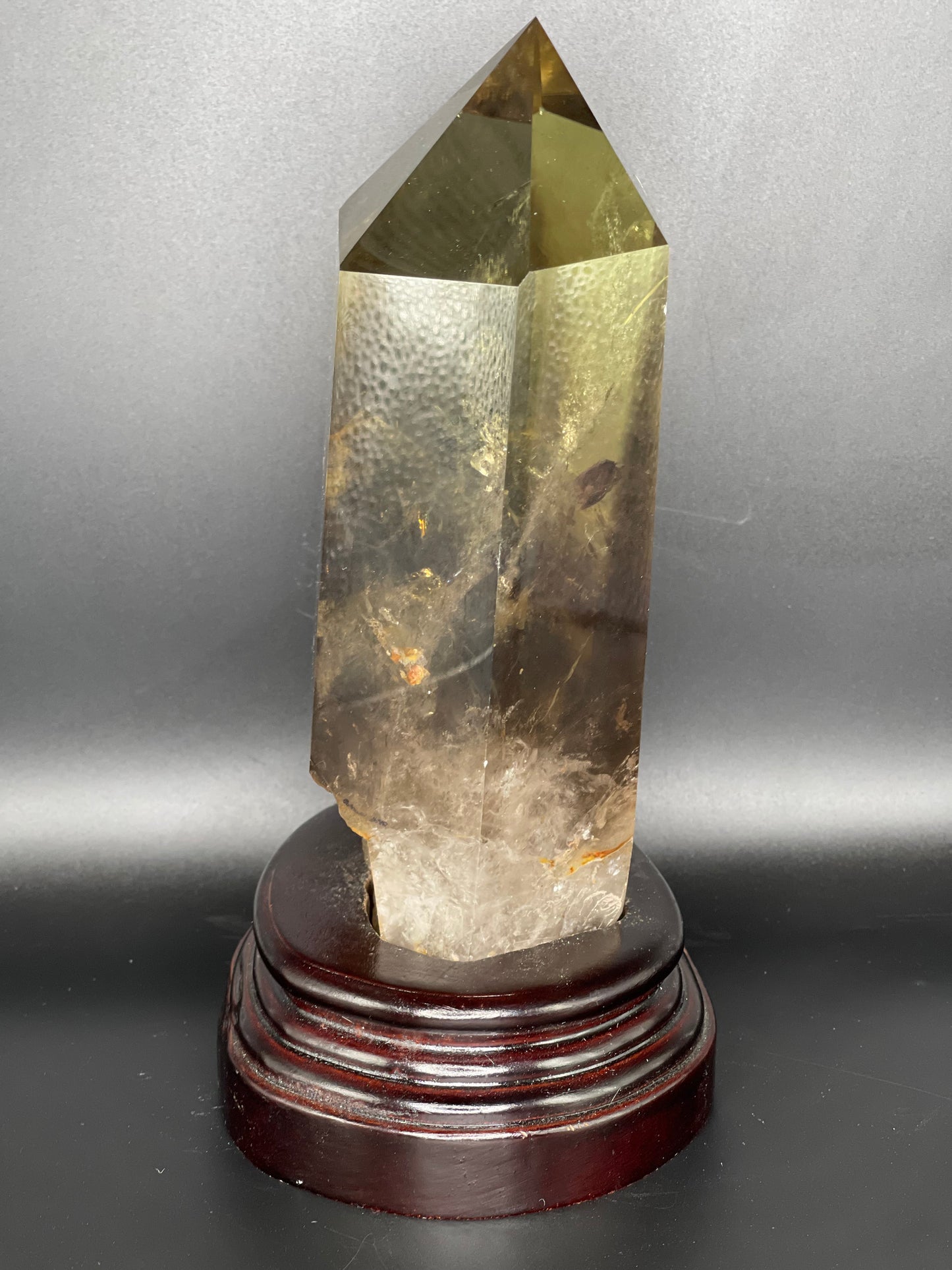 Citrine Point Large Crystal Piece