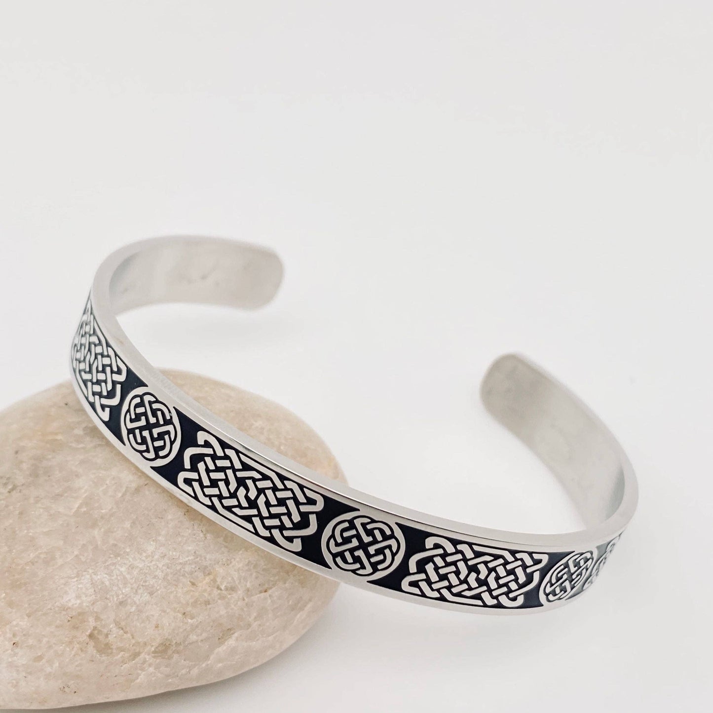 Multi-style Viking Series Stainless Steel Cuff - MJ/BC: Style 6