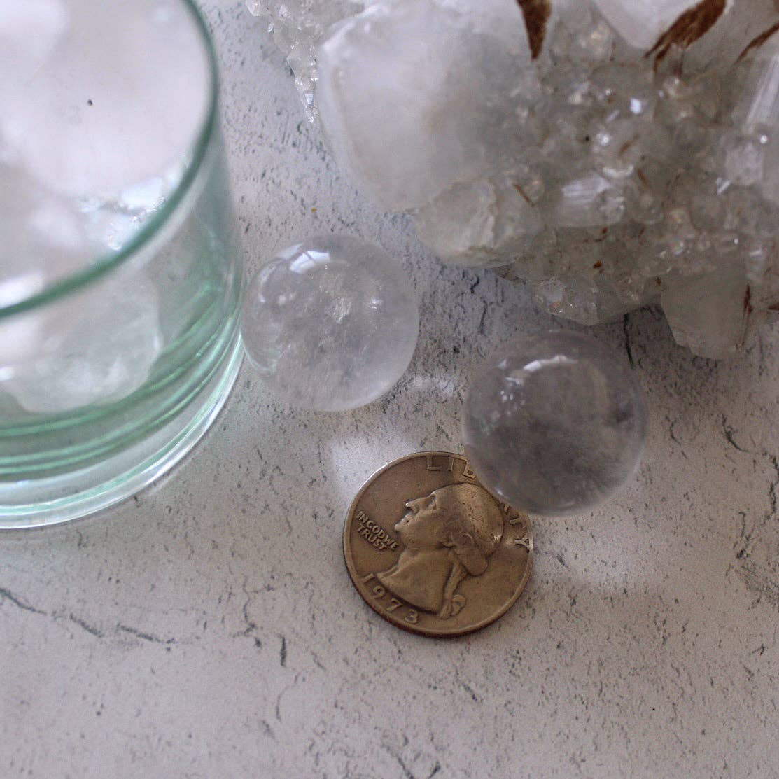 Clear Quartz Mini Sphere (Crystals & Stones)
