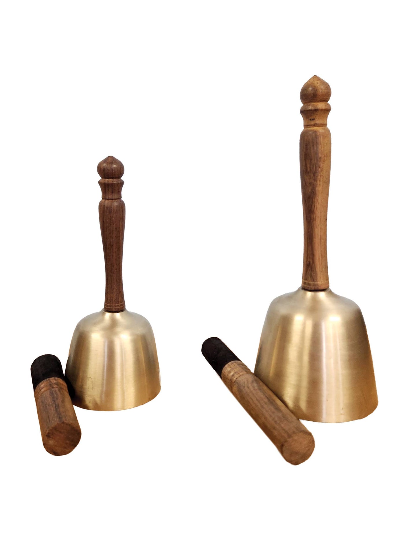 Handle Singing Bowls: Large Measures 11"x 4.5" (Bowl 3.5"x 4.5")