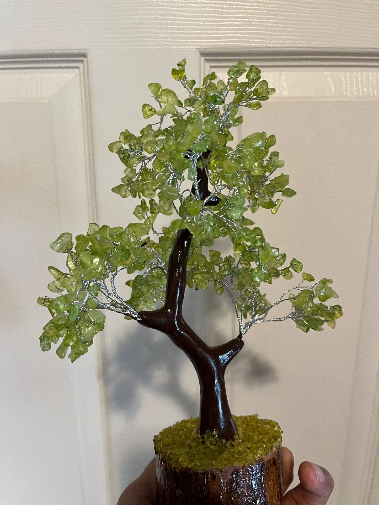 Peridot Gemstone Tree, 500 chips Tree
