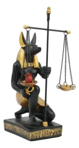 Y8205 Egyptian Anubis Scales of Justice