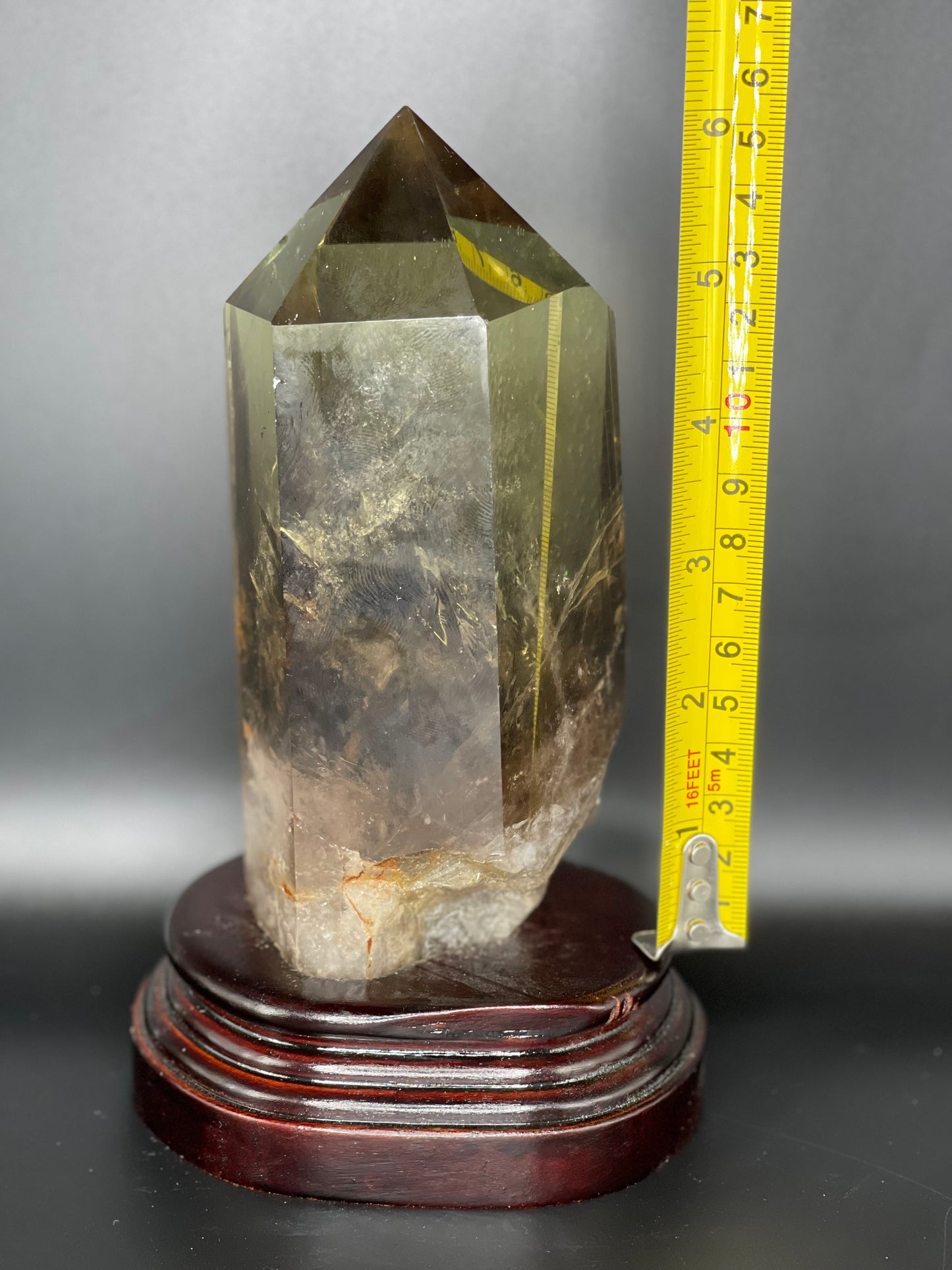 Citrine Point Large Crystal Piece