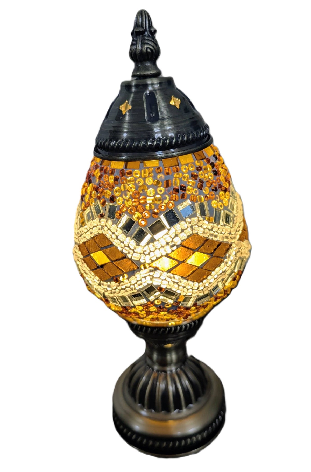 Mosaic Egg Lamps: 10