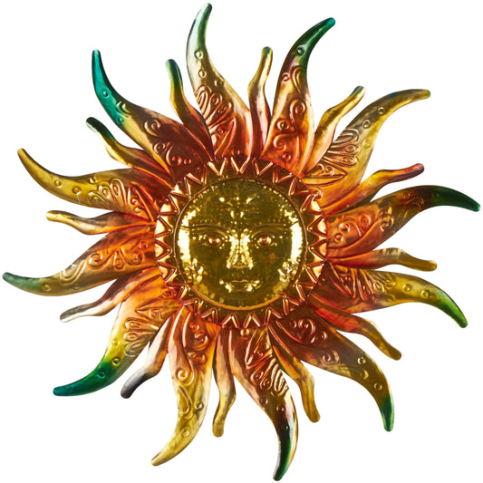 Eclectic Gold Stainless Steel Metal Wall Decor