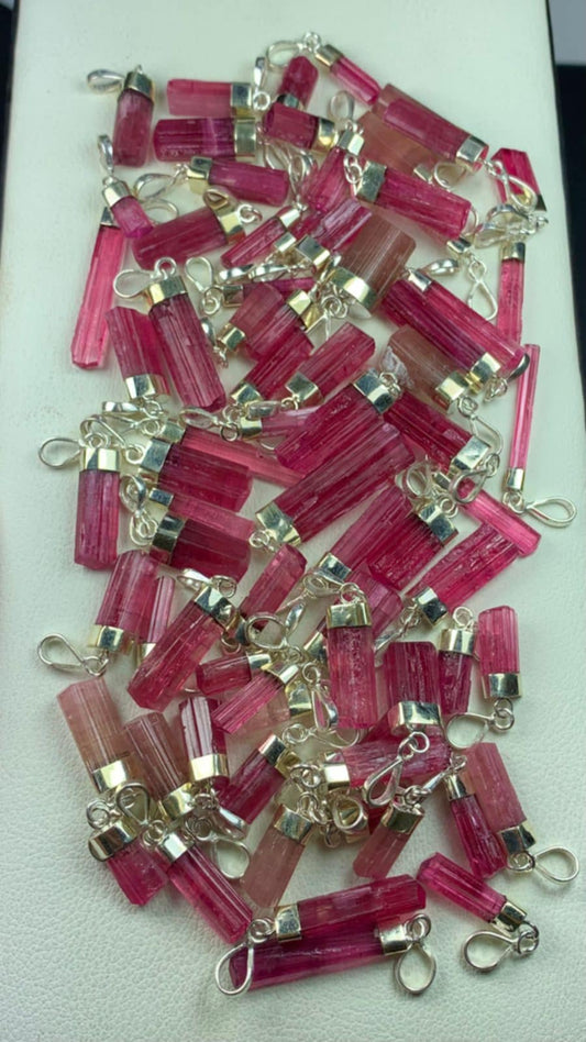 Rubellite Tourmaline (Red Tourmaline) Pendant
