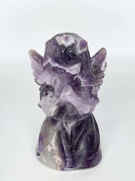 Amethyst Angel Figurine