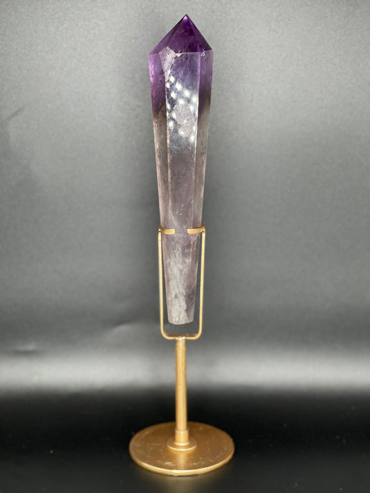 Amethyst Crystal Point with Stand A2