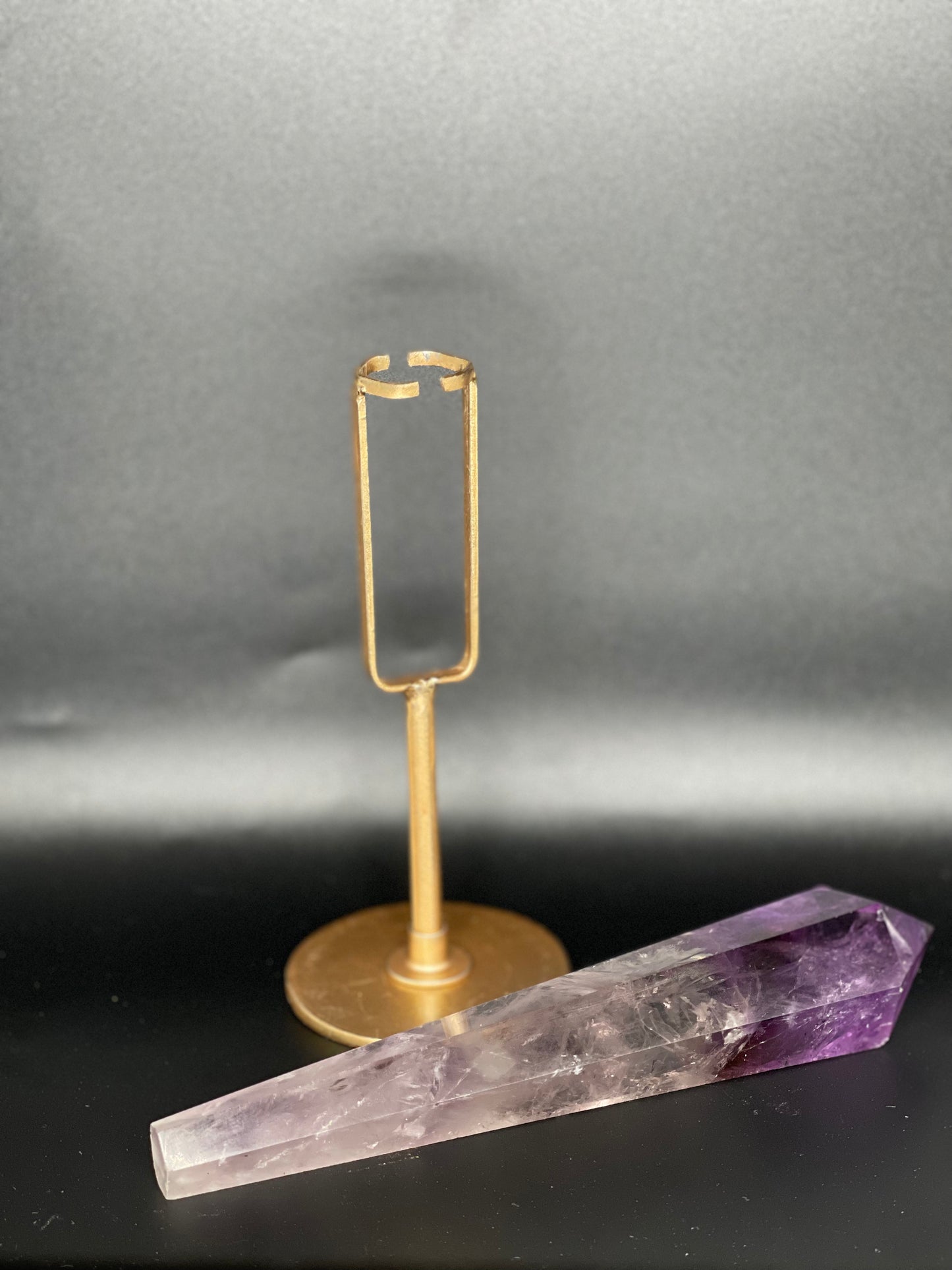 Amethyst Crystal Point with Stand A2