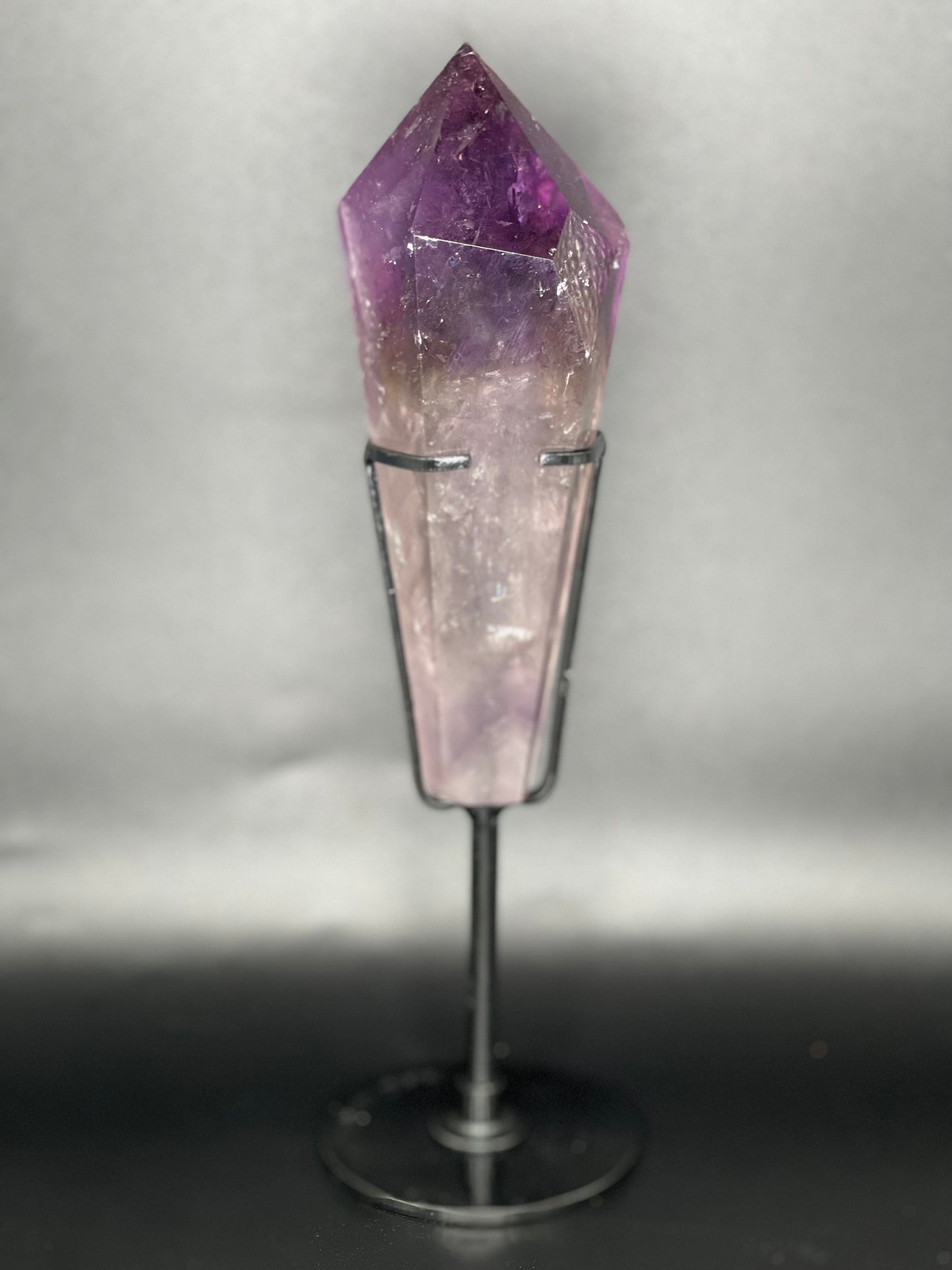 Amethyst Crystal Point with Stand A4