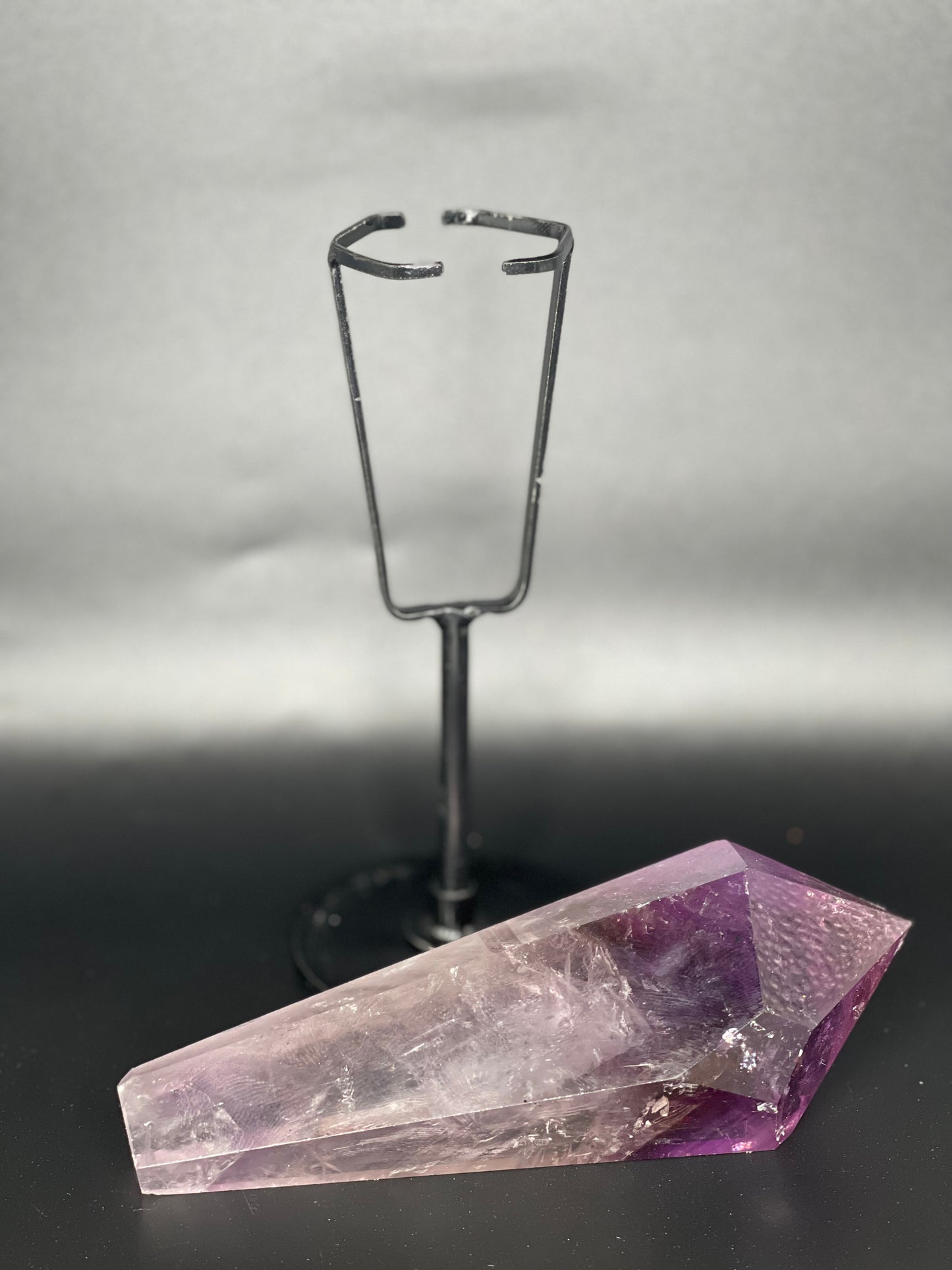 Amethyst Crystal Point with Stand A4