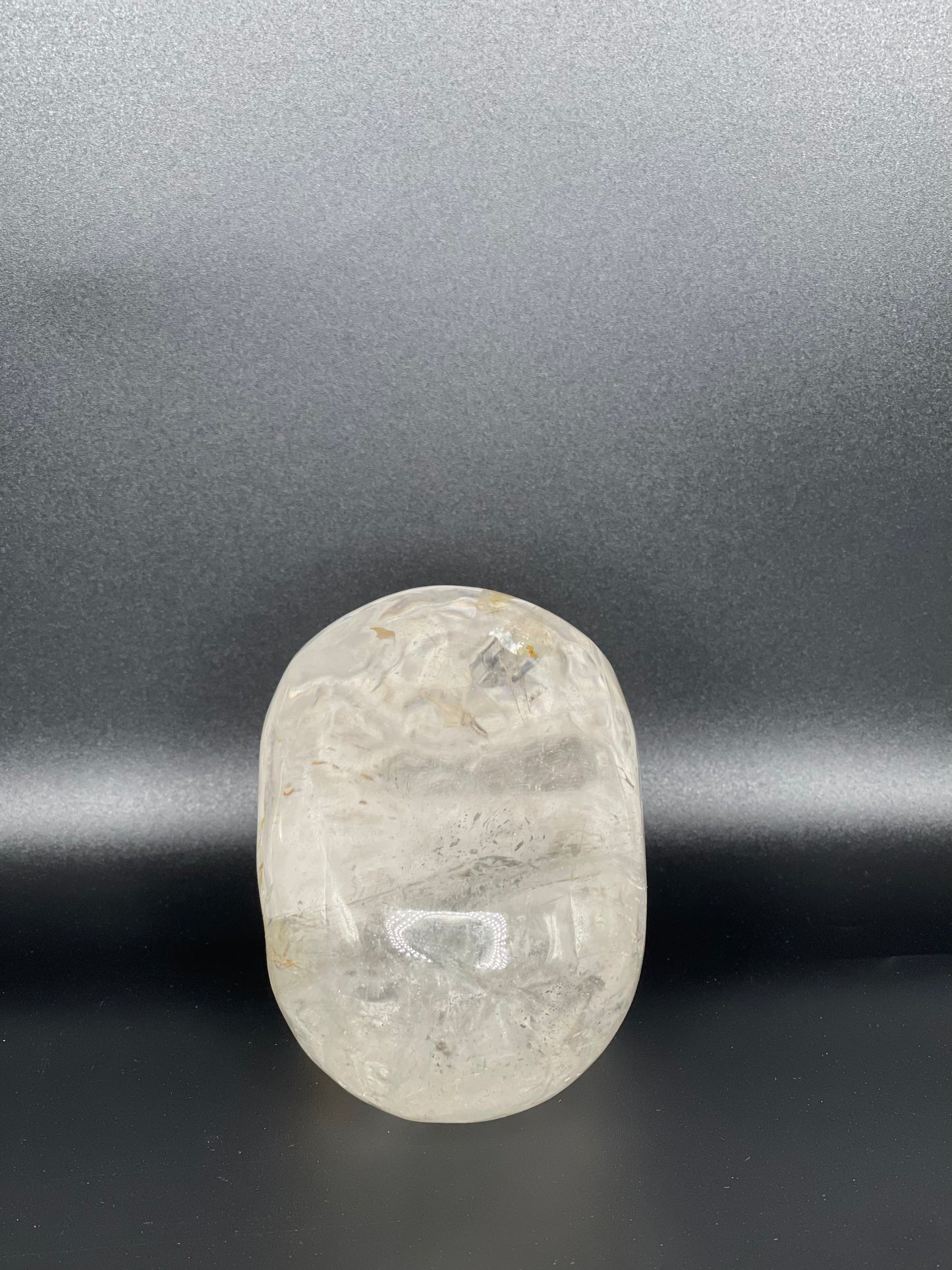 Clear Quartz Skull Head Small Carving C