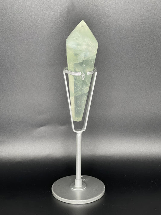 Fluorite Crystal Point with Stand B3