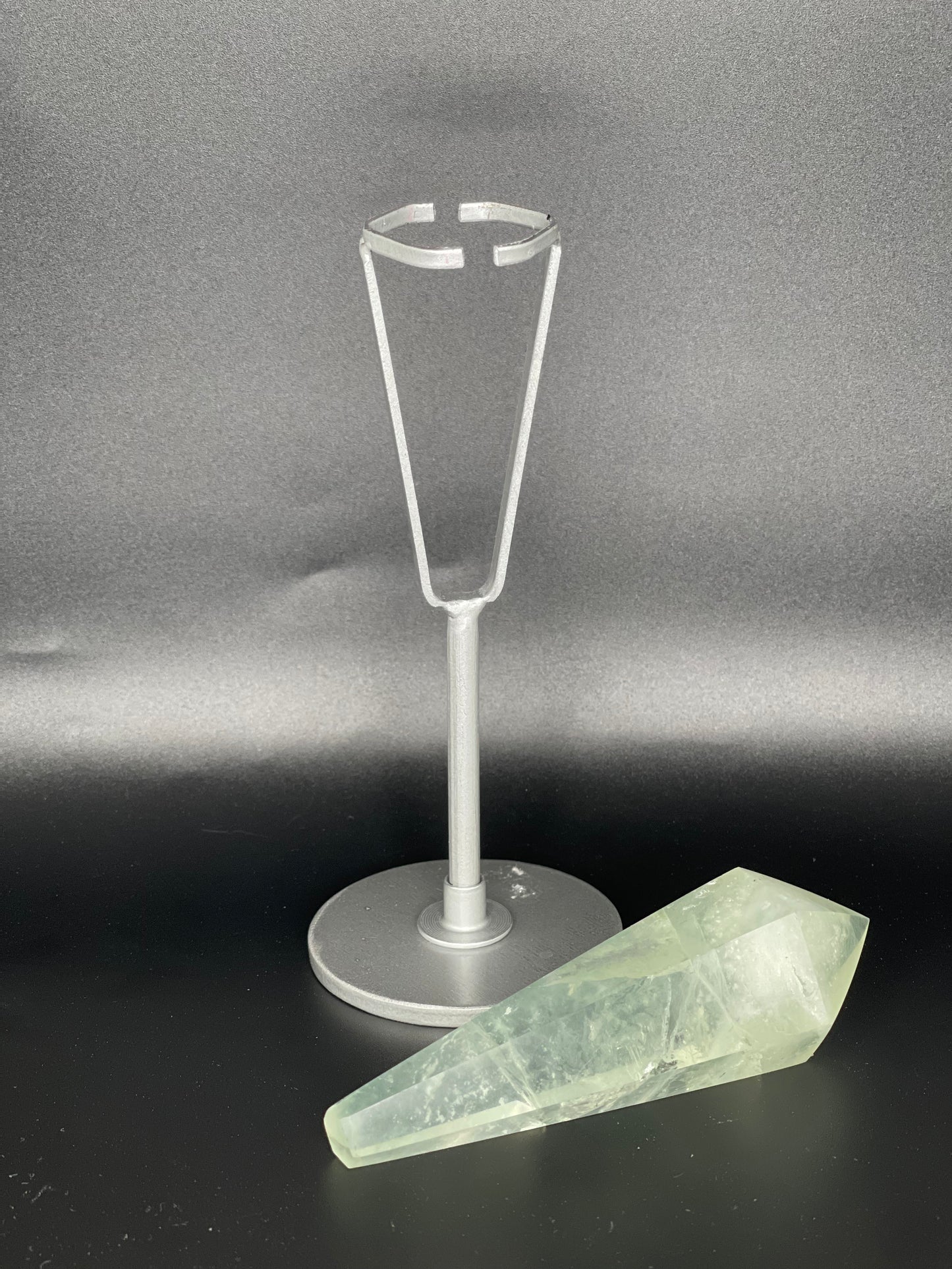 Fluorite Crystal Point with Stand B3