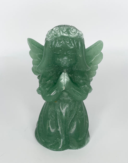 Green Aventurine Angel Figurine