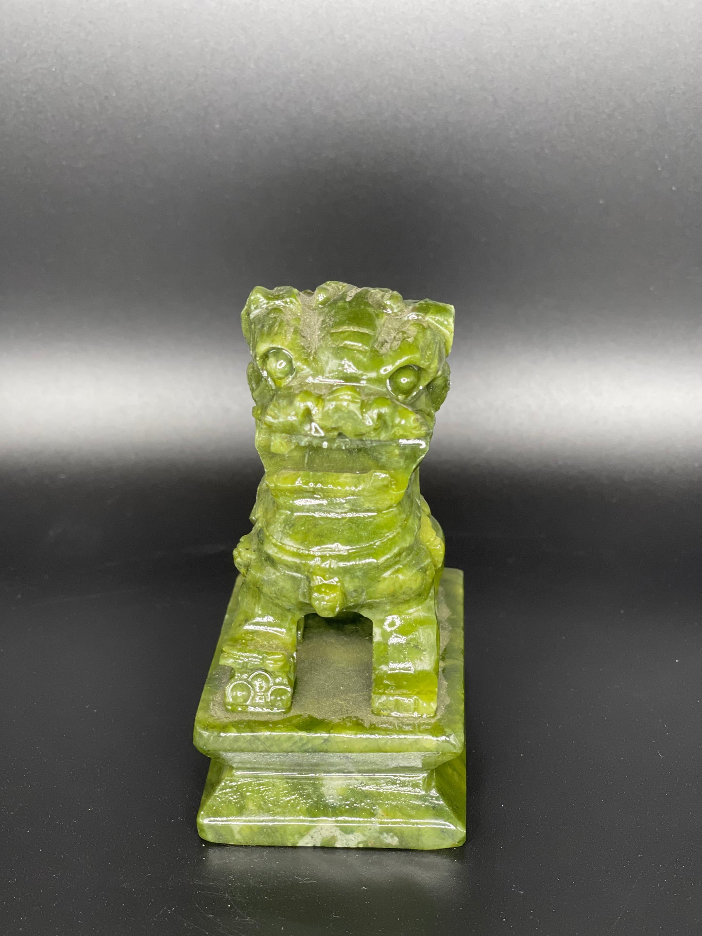 Jade Dragon Sculpture A (3.5 in)