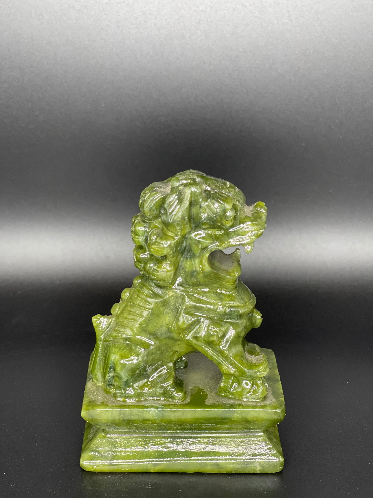 Jade Dragon Sculpture A (3.5 in)