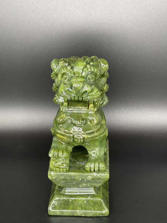 Jade Dragon Sculpture B (4.5 in)