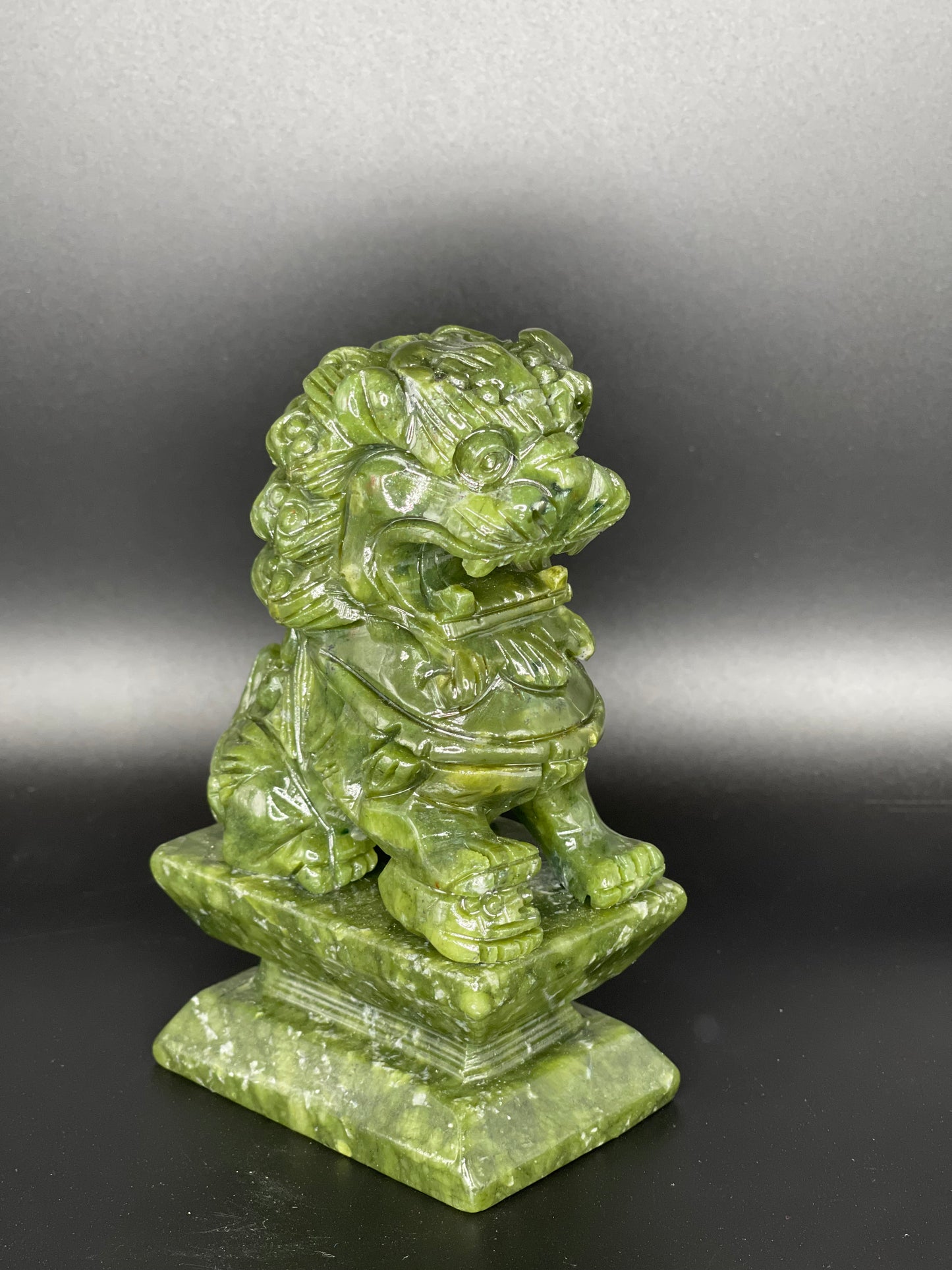 Jade Dragon Sculpture B (4.5 in)