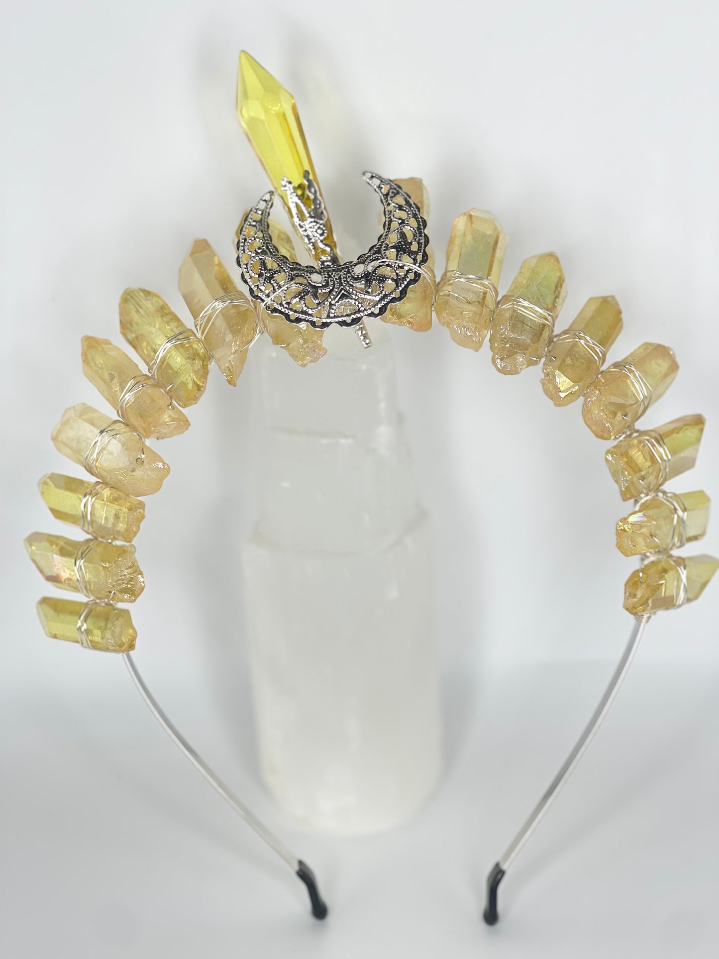 Yellow Crystal Crown