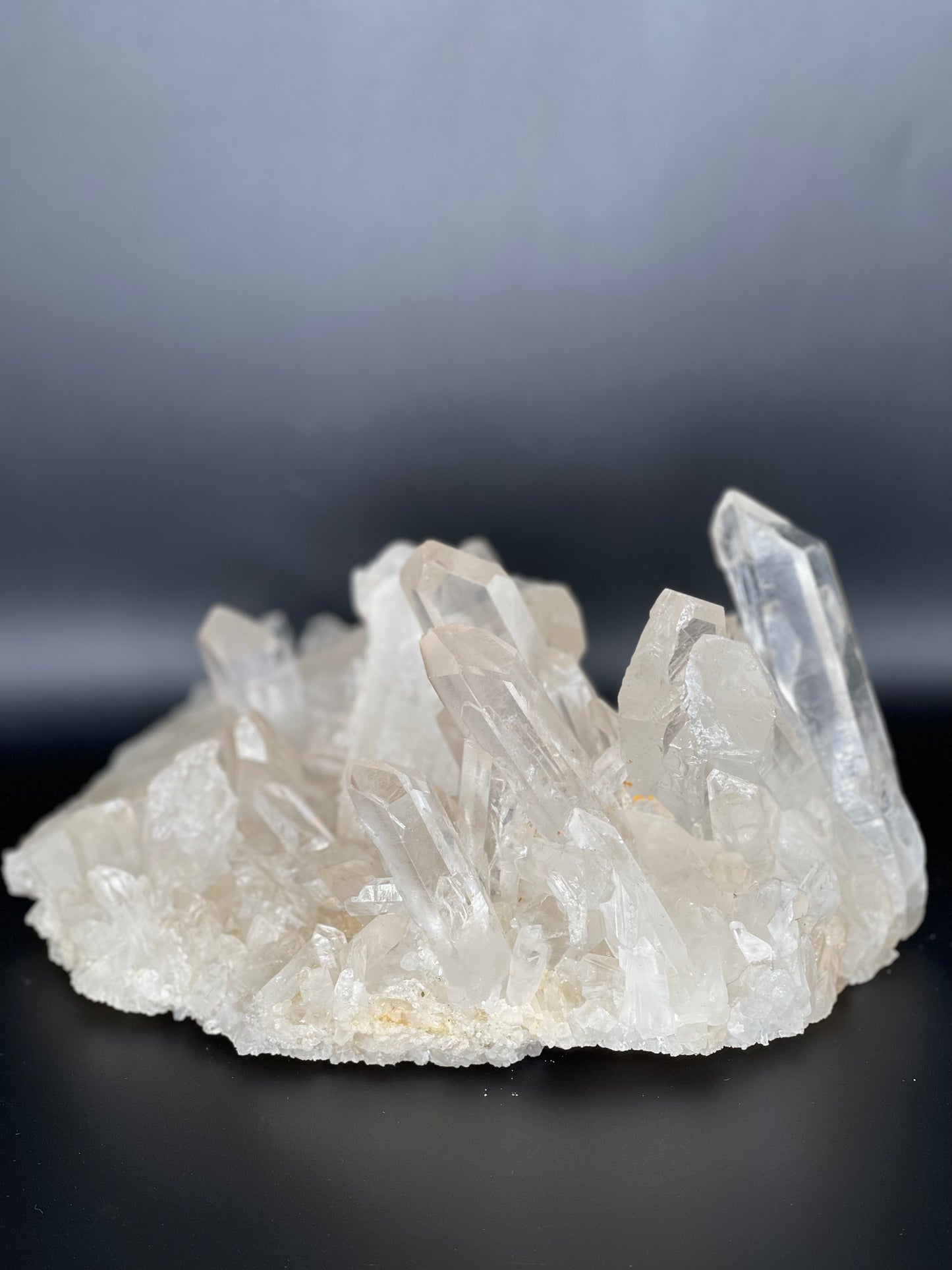 Clear Quartz Large Crystal Cluster Piece