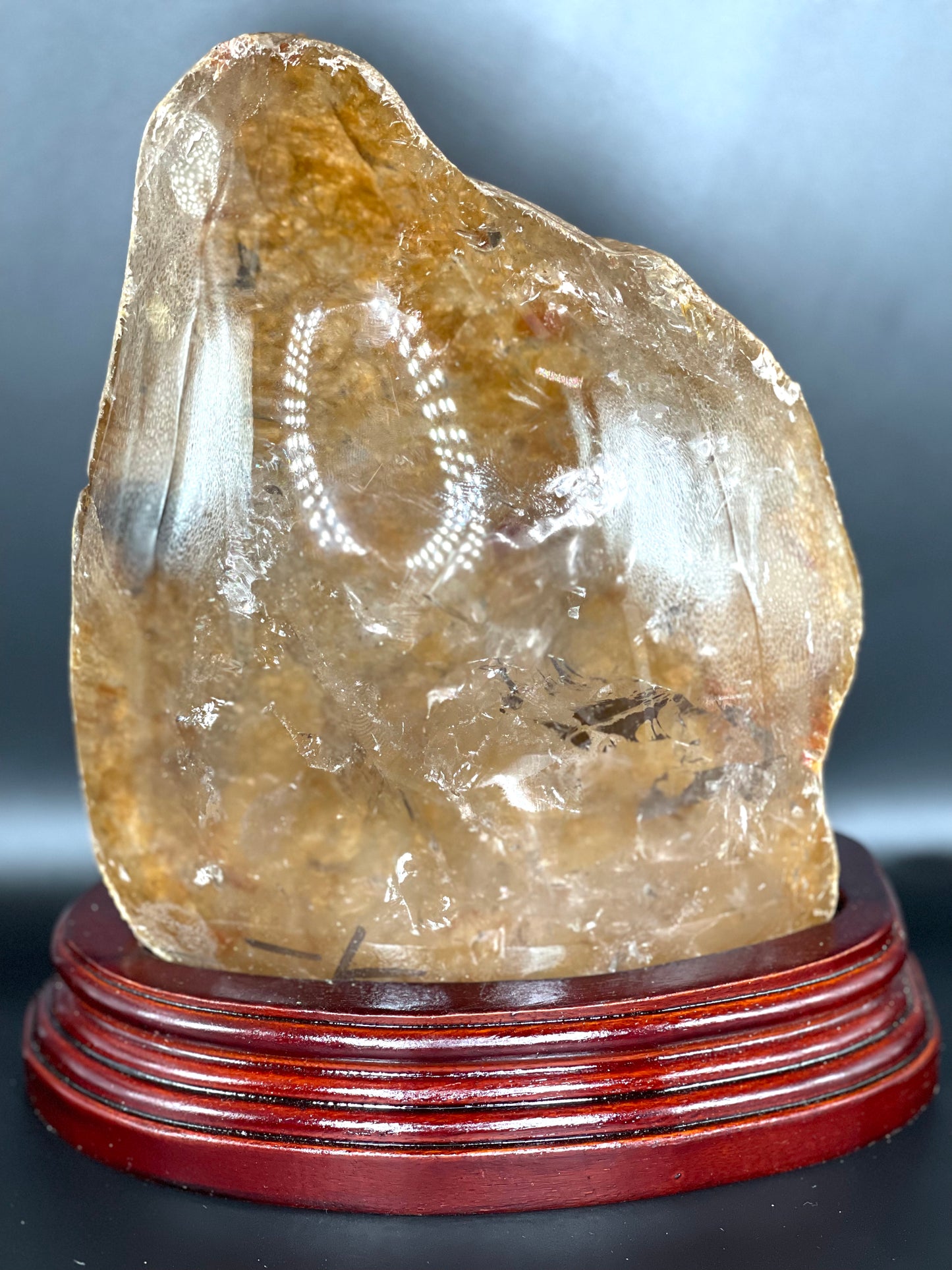 Golden Healer Quartz Freeform Large Crystal Piece