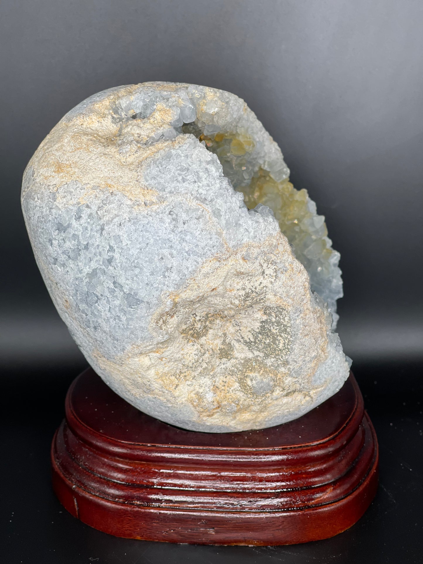 Celestite Egg Large Crystal Piece