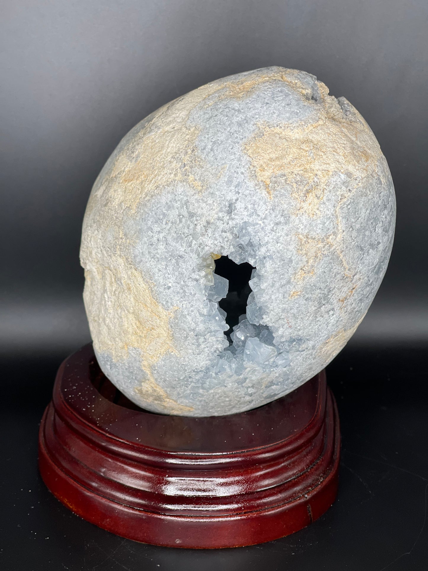 Celestite Egg Large Crystal Piece