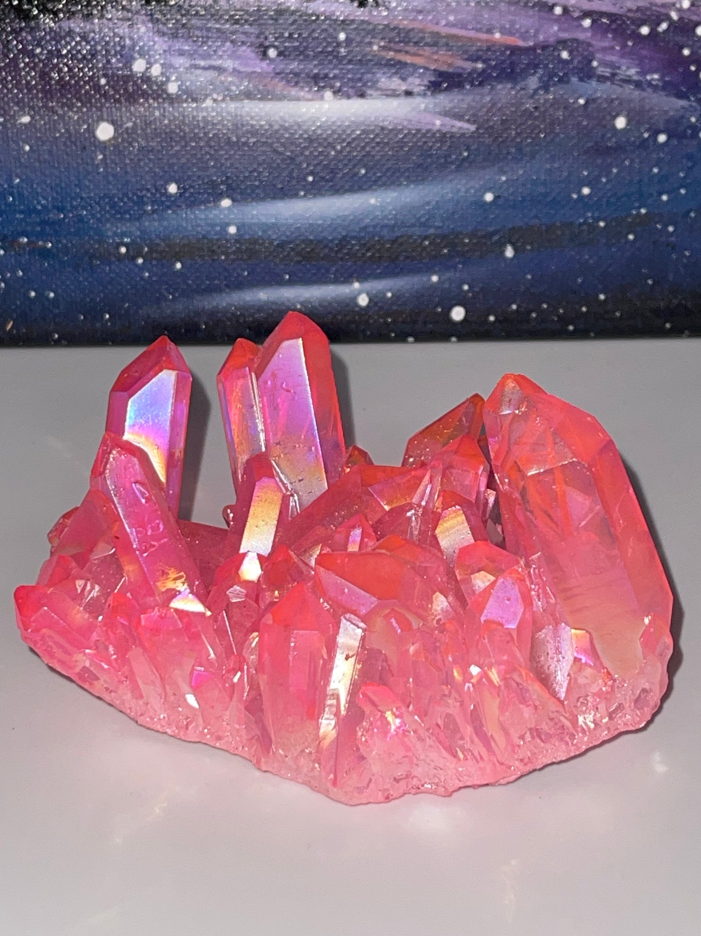 Aura Quartz Cluster