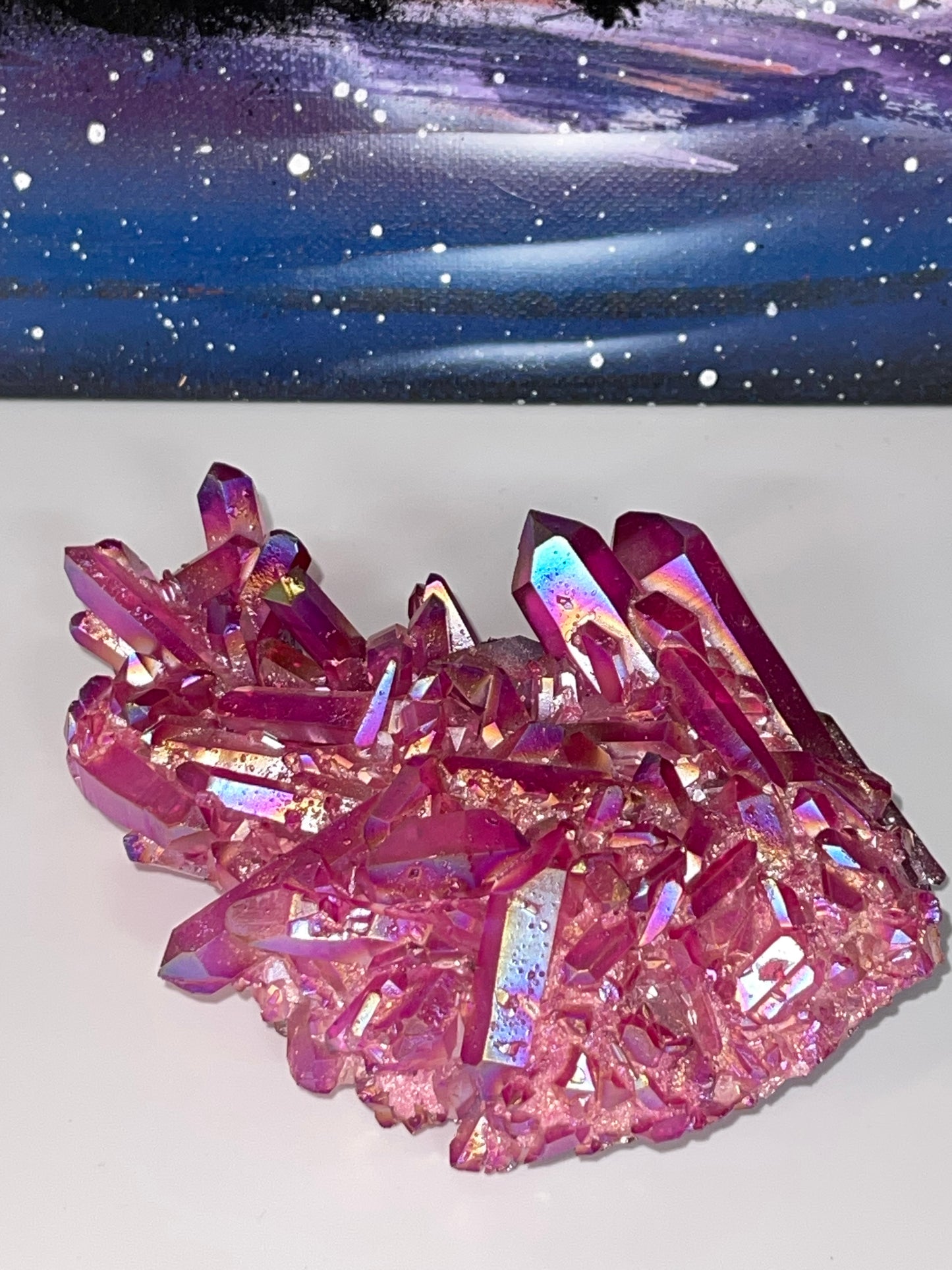 Aura Quartz Cluster