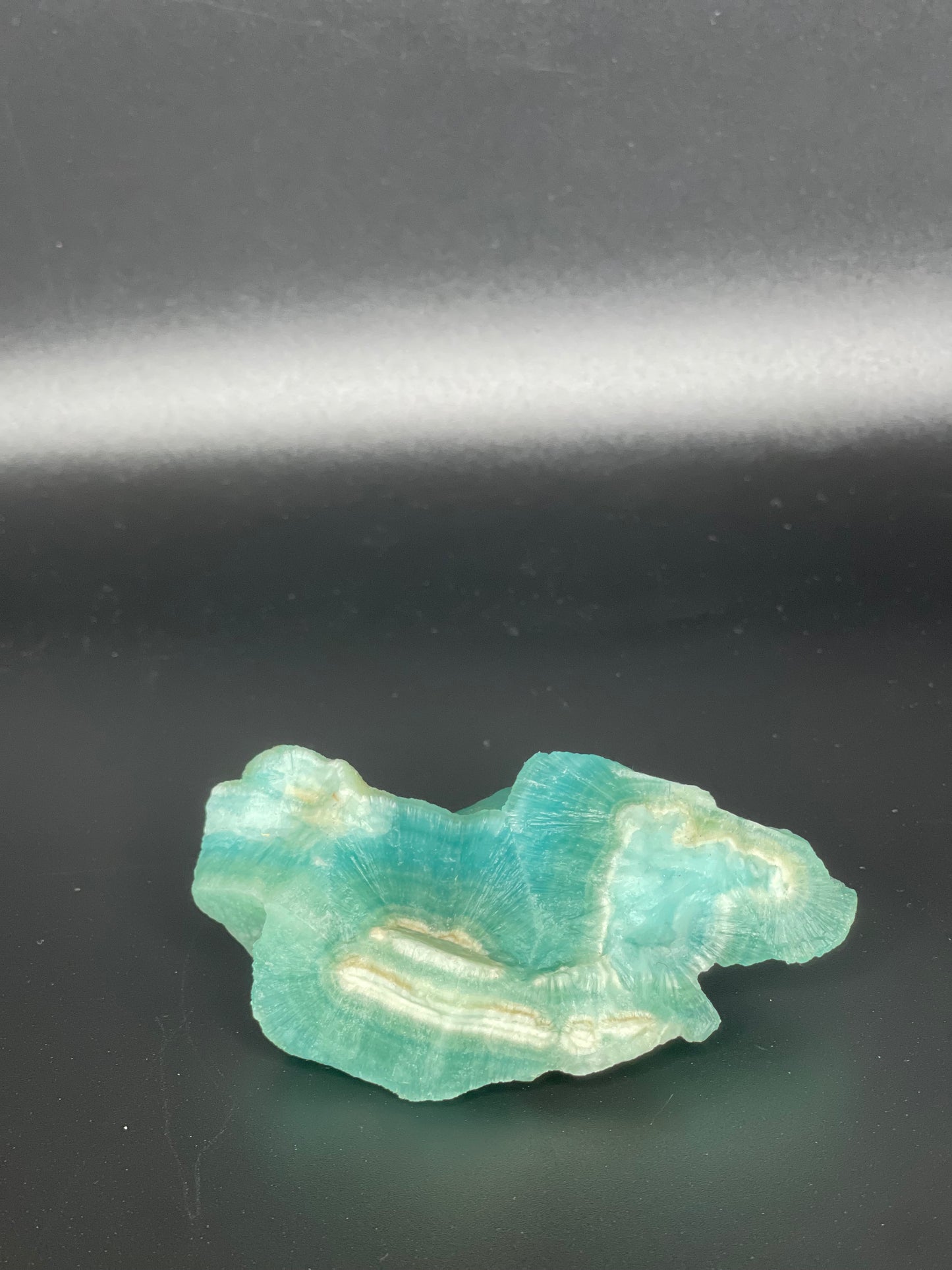 Smithsonite Raw Crystal Carving B1