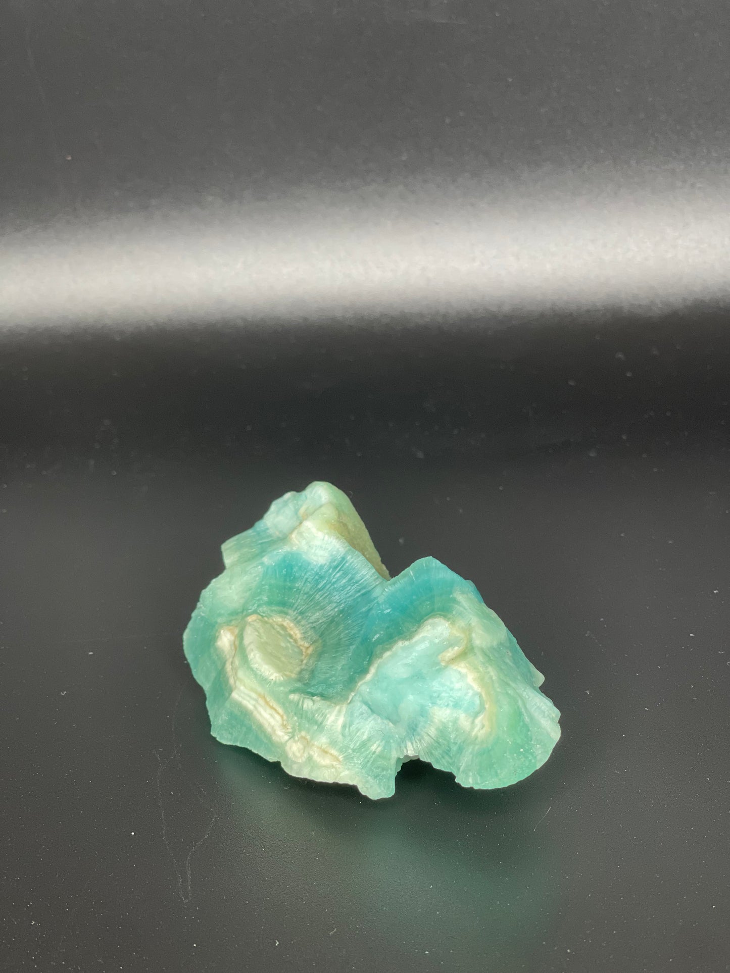 Smithsonite Raw Crystal Carving B1