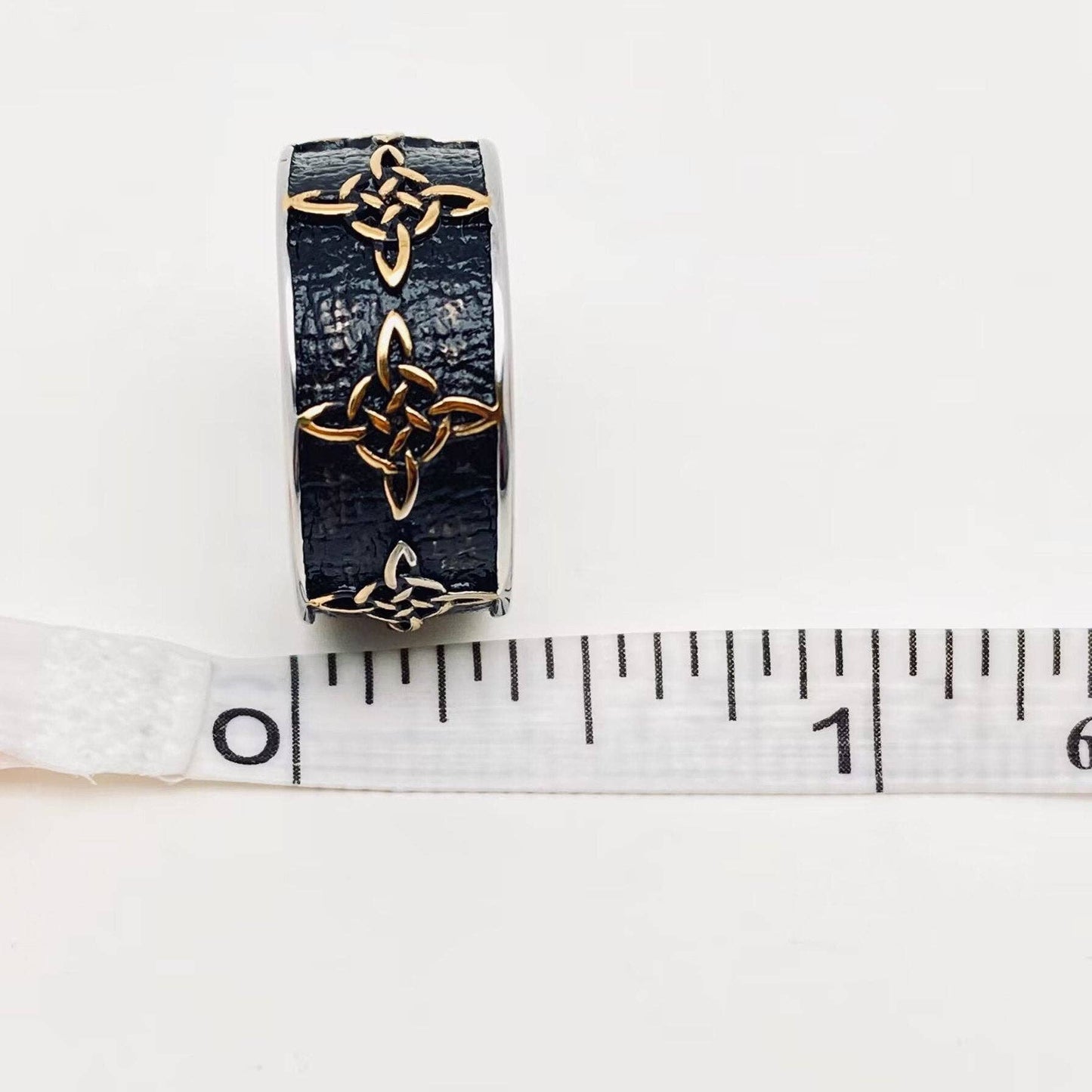 Vintage Celtic Knot Stainless Steel Ring -