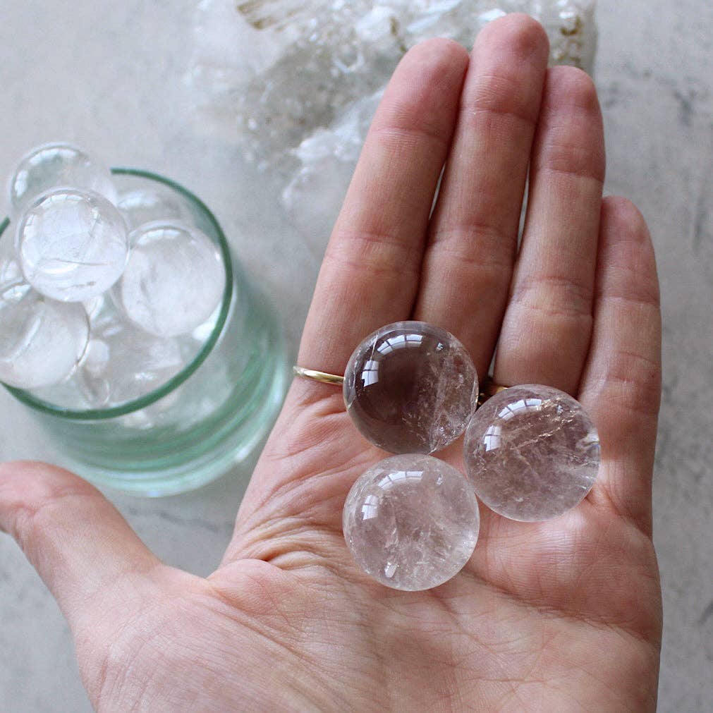 Clear Quartz Mini Sphere (Crystals & Stones)