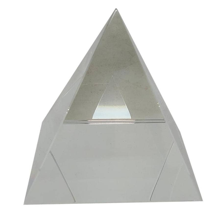 Crystal Pyramid 6 CM (2"x2.25")