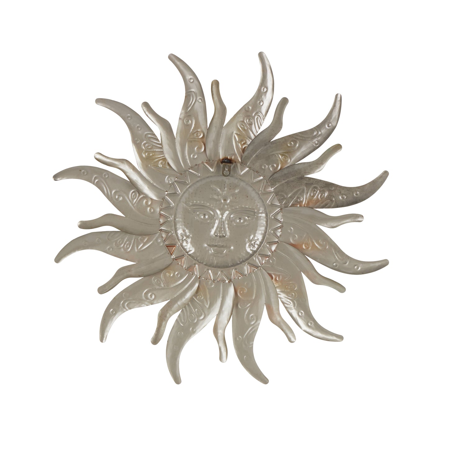 Eclectic Gold Stainless Steel Metal Wall Decor