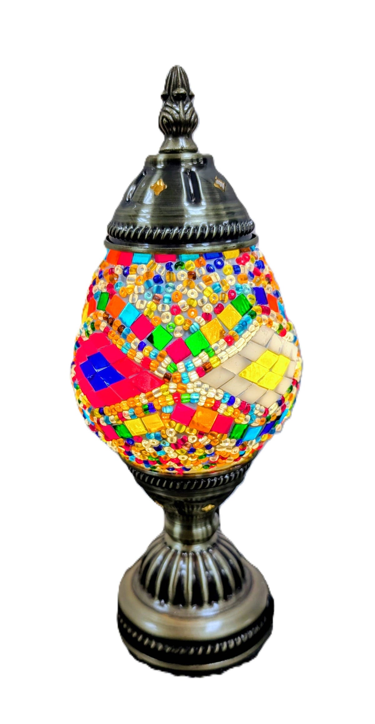 Mosaic Egg Lamps: 10