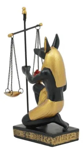 Y8205 Egyptian Anubis Scales of Justice